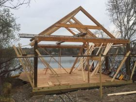 Custom Boathouse Build
